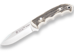 JOKER CC85 Teckel lovecký nôž 9,5 cm, paroh, kožené puzdro