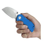 Kubey KU180C Karaji kapesní nůž 6,5 cm, modrá barva, G10