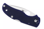 Spyderco C41GPDBL5 Native 5 sötétkék zsebkés 7,5 cm, szatén, sötétkék, G10