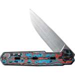 We Knife WE22026-4 Navo zsebkés 8,3 cm, szatén, színes, szénszálas