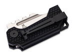 Midgards Messer 01MG011 Thunrar Nano vreckový nôž 4,5 cm, čierna, G10