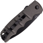 Böker Plus 01KALS94 AKS-74 Black D2 automatický nůž 8,5 cm, černá, šedá, hliník, spona