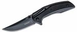 Kershaw K-8320BLK OUTRIGHT BLACK zsebkés rásegítéssel 7,6 cm, teljesen fekete, G10, acél