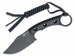 CIVIVI C20059B-1 Midwatch fix kés 8,6 cm, Black Stonewash, fekete, Micarta, Kydex hüvely