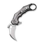 CIVIVI C16016B-3 Incisor II vreckový nôž - karambit 6,6 cm, Satin, sivá, hliník