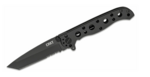 CRKT CR-M16-10KS M16® - 10KS taktický vreckový nôž 7,6 cm, celočierny, nerezová oceľ