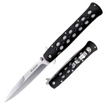 Cold Steel 26SP Ti-Lite 4" Zy-Ex™ Handle Handle taktický nôž 10,2 cm, čierna, Zy-Ex