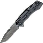 Kershaw K-2062ST ANALYST taktikai zsebkés rásegítéssel 8,3 cm, Blackwash, fekete, GFN