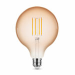 Modee Smart Lighting LED Filament Amber Globe žárovka E27 4W teplá bílá (ML-G125FA1800K4WE27)