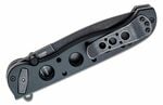 CRKT CR-M16-03DB M16®-03DB Spear Point vreckový nôž 9 cm, Black Stonewash, čierna, hliník