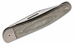 LionSteel JK1 CVG Jack kapesní nůž 7,7 cm, zelená, Micarta, titan