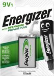 Energizer Power Plus 9V 175mAh HR22 1ks nabíjecí baterie ENRPP3P1