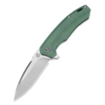 QSP Knife QS116-B II Woodpecker Titanium Green vreckový nôž 9,5 cm, zelená, titán