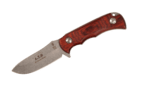 ATB-9R Muela 85mm STONED WASHED full tang blade, Pressed coral wood