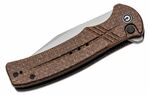 CIVIVI C20038D-6 Cogent zsebkés 8,8 cm, Gyöngyfúvott, barna, Micarta