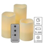 DCCV07 Emos Lighting LED dekorácia – 3x vosková sviečka, 3x 3x AAA, vnútorná, vintage, ovládač