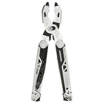 Gerber 30-001613 Dual Force multifunkčný nástroj, strieborná, čierna, oceľ, 12 funkcií, puzdro