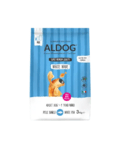 Aldog 2D-WW3S White Wave Mini granulátum felnőtt kutyáknak, kistestűeknek, fehérhalaknak, 3 kg