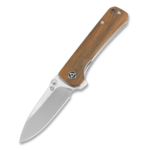 QSP Knife QS131-D Hawk vreckový nôž 8,2 cm, drevo Verawood