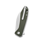 QSP Kés QS118-E2 Pelican Green Micarta szatén zsebkés 9,2 cm, zöld, Micarta