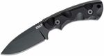 CRKT CR-2082 SIWI™ BLACK pevný taktický nôž 8,5 cm, celočierna, G10, puzdro GRN