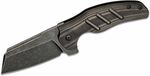 Kizer Ki4488A3 C01C Carbon Fiber kapesní nůž 8,4 cm, celočerný, Stonewash, uhlíkové vlákno