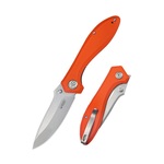 Kubey KU314H Ruckus Orange kapesní nůž 8,4 cm, oranžová, G10