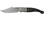 GT01 CF LionSteel Niolox blade, Carbon Fiber Handle, Titanium Bolster & liners