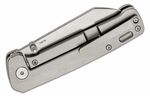 QSP Knife QS130-Q Penguin Titanium Stonewashed kapesní nůž 7,8 cm, titan