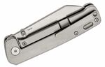 QSP Kés QS130-Q Penguin Titanium Kőmosott zsebkés 7,8 cm, titán