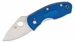 Spyderco C148PBL Ambitious Lightweight Blue najmenší vreckový nôž 5,9 cm, modrá, FRN
