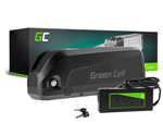 EBIKE77STD Green Cell E-bike Battery 36V 20Ah 720Wh Down Tube Ebike EC5 for Ancheer, Samebike, Fafre