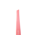Staleks TBC-11/3 BEAUTY & CARE 11 široká šikmá pinzeta na obočie, ružová