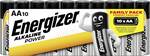 Energizer Classic Alkaline Family Pack AA/10 LR6 tužkové batérie 10ks 7638900275001
