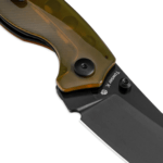 Kizer V4593C6 Towser K PEI kapesní nůž 8,6 cm, černá, žlutá, PEI (plast)