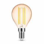 Modee Smart Lighting LED Filament Amber Globe Mini žárovka E14 4W teplá bílá (ML-G45FA1800K4WE14)