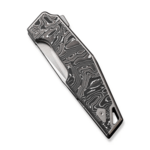 We Knife WE23001-1 OAO kapesní nůž 8,6 cm, Satin, šedá, titan, hliník a uhlíkové vlákno