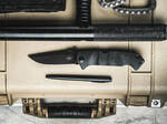 Böker Plus 01BO496 RBB 2.0 taktický vreckový nôž 9,2 cm, čierna, syntetika, spona, nylonové puzdro