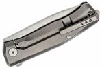 MT01 CVB LionSteel Folding nůž M390 blade, BLACK Canvas handle