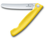 Victorinox 6.7836.F8B Swiss Classic kuchynský zatvárací nôž 11 cm, žltá