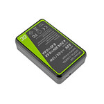 ADCB30 Green Cell Dual Charger BC-V615 AC-VL1 for Sony NP-FM500H, A58 A57 A65 A77 A99 A900 A700 A580