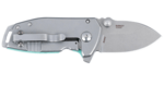 CRKT CR-2485B Squid™ Compact Blue kis zsebkés 4,4 cm, Stonewash, halványkék, G10, acél