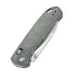 Kizer V3619C3 Drop Bear Gray Micarta vreckový nôž 7,6 cm, Stonewash, šedá, Micarta