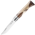 OPINEL 001399 VRI N°08 Inox Chaperon zsebkés 8,5 cm, afrikai fa