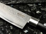 Böker Manufaktur Solingen 130420SET sada kuchyňských nožů 3ks, černá překližka, damašek