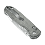 Kizer V3619C3 Drop Bear Gray Micarta vreckový nôž 7,6 cm, Stonewash, šedá, Micarta