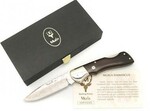 Muela BX-8DAM vreckový nôž 9 cm, drevo African Blackwood, mosadz