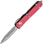 Microtech 122-10APMR Ultratech Merlot Standard automatický nůž 8,8 cm, Apocalyptic, červená, hliník