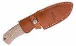 M3 CVN LionSteel Hunting fix nůž s NIOLOX blade, NATURAL CANVAS handle, cordura sheath