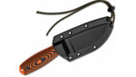 ESEE 3PMOR-006 Model 3 3D Orange nôž na prežitie 8,8 cm, G10, čiernočervená, čierne puzdro